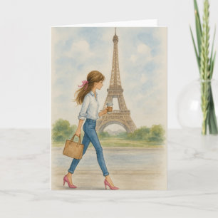 Carte Fille à Paris