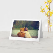 Carte Fille adoptive (Fleur jaune)