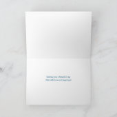 Carte Fille adoptive Joyeuse fête des mères Plage (Intérieur)