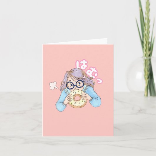 Carte Fille affamée (Devant)