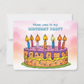 Carte Fille Anniversaire Appartement de vacances (Devant)