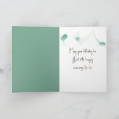 Carte Fille Anniversaire En Jardin D'Été (Intérieur)