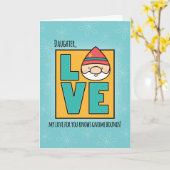 Carte Fille Anniversaire, Gnomes d'amour Pas de limites (Fleur jaune)