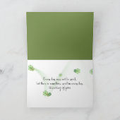 Carte Fille avec cerf-volant dans le jardin (Intérieur)