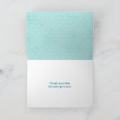 Carte Fille avec chat Tabby (Intérieur)