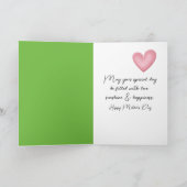 Carte Fille Avec Des Maux Pour Maman (Intérieur)