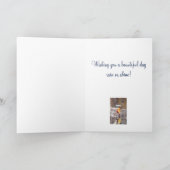 Carte Fille avec parapluie spécial (Intérieur)