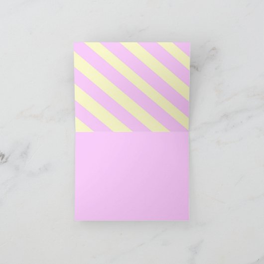 Carte fille bébé (Intérieur)