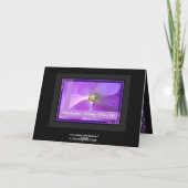 Carte FILLE BELLE & Nouveau Mari Félicitations de Mariag (Dos)