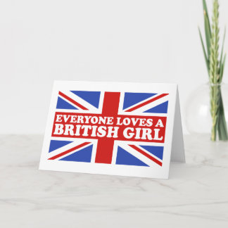 Carte Fille britannique