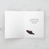 Carte fille Casquette anniversaire (Intérieur)