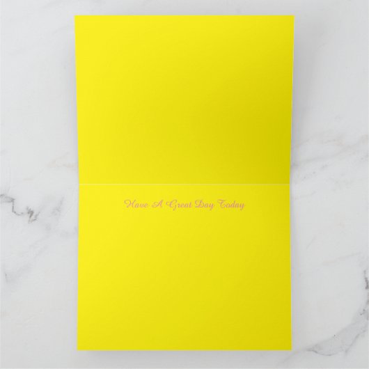 Carte Fille d'anniversaire (Intérieur)