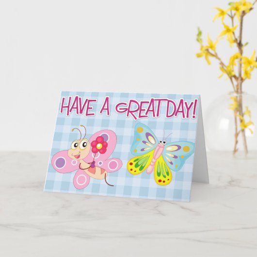 Carte Fille d'anniversaire (Fleur jaune)