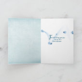 Carte fille d'anniversaire avec bouquet de marguerite d' (Intérieur)