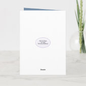 Carte Fille d'anniversaire avec drapeau américain (Dos)