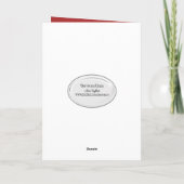 Carte Fille d'anniversaire de dessin animé avec casque (Dos)