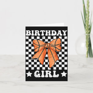 Carte Fille d'anniversaire Fille de Basball Maman Basbal