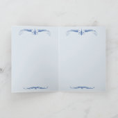Carte Fille dans le chapeau bleu (Intérieur)