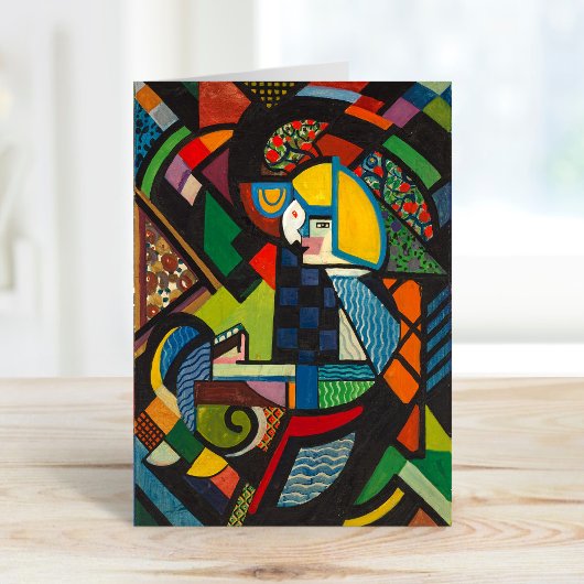 Carte Fille dans un rocher | Henry Lyman Saÿen