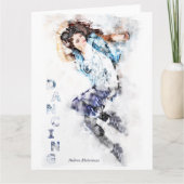 Carte Fille dansante 2 (Devant)