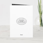 Carte Fille de bâtonnets d'anniversaire avec des marguer (Dos)