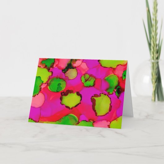 Carte Fille de bonbons (Devant)