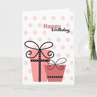 Carte Fille de joyeux anniversaire