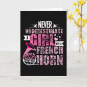 Carte Fille de la Corne française (Fleur jaune)