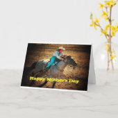 Carte fille de la Fête des Mères (Fleur jaune)