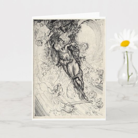 Carte Fille de l'Assistant Arc-en-ciel d'Oz BLANK (Petite plante)