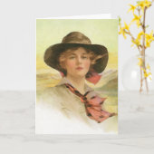 Carte Fille de l'ouest d'or (Fleur jaune)