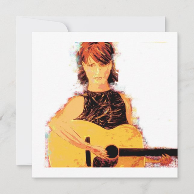 Carte fille du café (Devant)