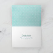 Carte fille et chat tabby (Intérieur)