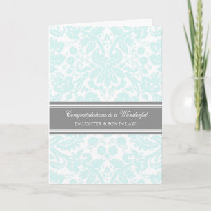 Carte Fille & Fils En Droit Mariage Félicitations Sky