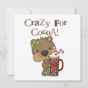 Carte Fille Ours Fou Pour Coca