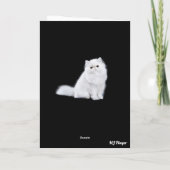 Carte Fille Perse Blanche (Dos)