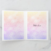 Carte Fille personnalisée Anniversaire (Intérieur)