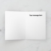 Carte fille Retro Vintage Valentine (Intérieur)