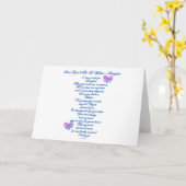 Carte Fille s'attendant au 1er bébé (Fleur jaune)