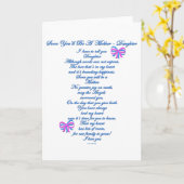 Carte Fille s'attendant au 1er bébé (Fleur jaune)