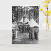 Carte Fille Scoutisme Drapeau-Élevage : 1919 (Fleur jaune)