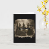 Carte Fille Sera Filles Sorcière Halloween Drôle Witchy  (Fleur jaune)