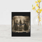 Carte Fille sera sorcière pour Halloween (Fleur jaune)