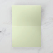 Carte Fille shamrock (Intérieur)