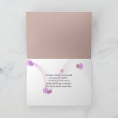 Carte Fille Stepgirl's Birthday Pink Daisy (Intérieur)