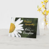 Carte Fille, Sympathie Religieuse, Fête Blanche (Fleur jaune)