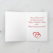 Carte Fille Valentine (Intérieur)