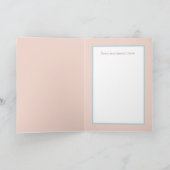 Carte fille vintage rétro (Intérieur)