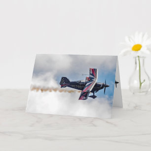 Carte Fille volant Anniversaire