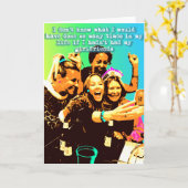 Carte Filles amies dans la vie (Fleur jaune)